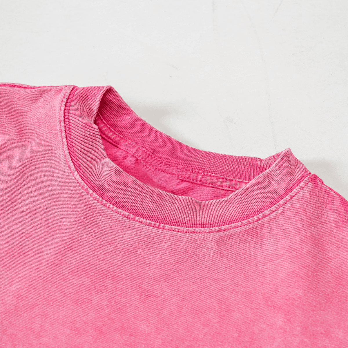 Sunwashed Cropped Crewneck T
