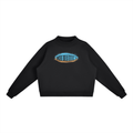 BoardSpray Mock-Neck Crew Sweatshirt