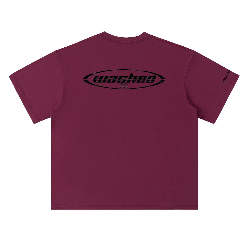 Heavyweight Drop Shoulder Cotton T-Shirt