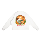 Stacy's Mock-Neck Crew Sweatshirt