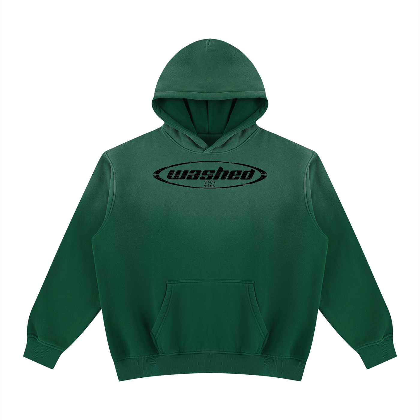 Unisex Vintage Wash Fleece Hoodie