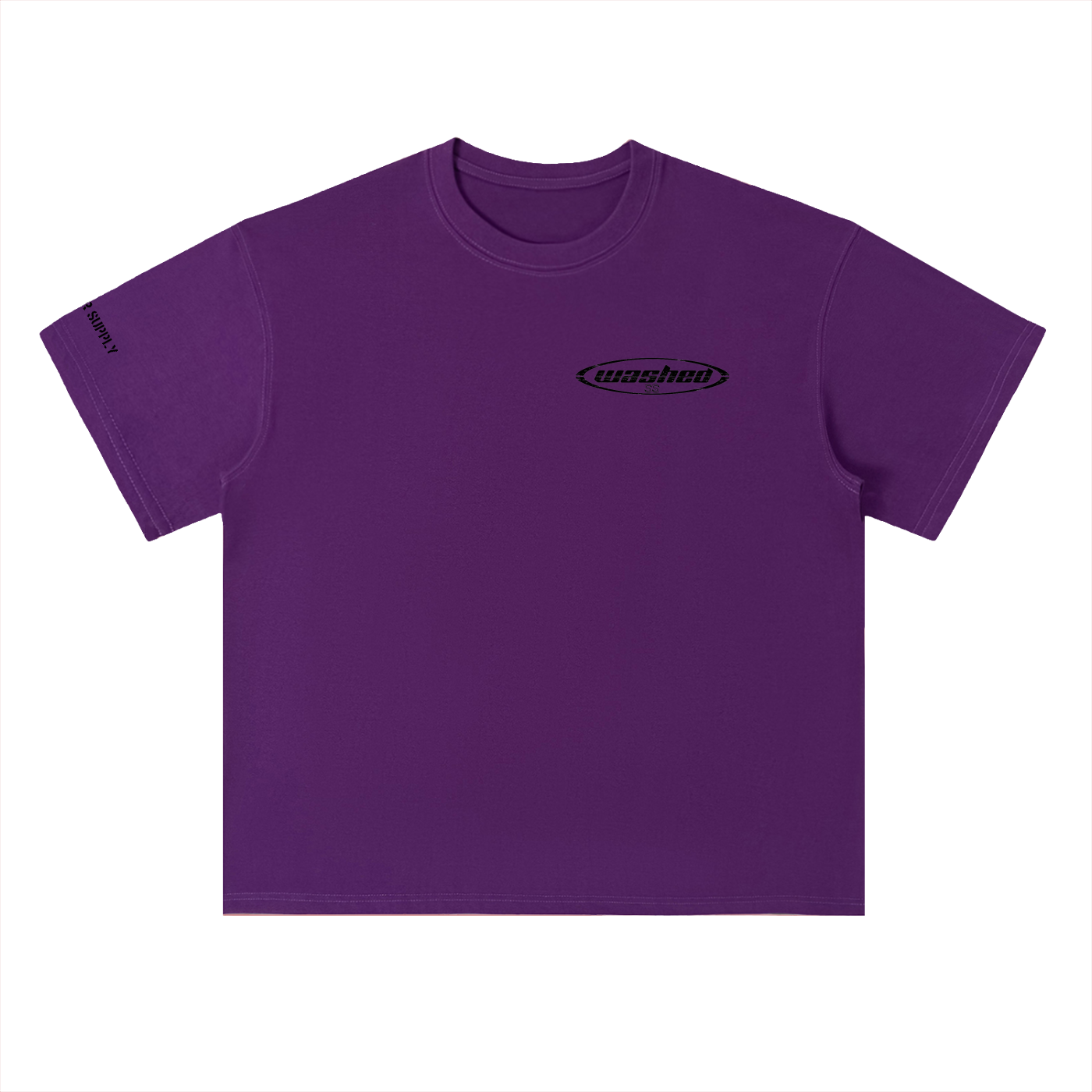 Heavyweight Drop Shoulder Cotton T-Shirt