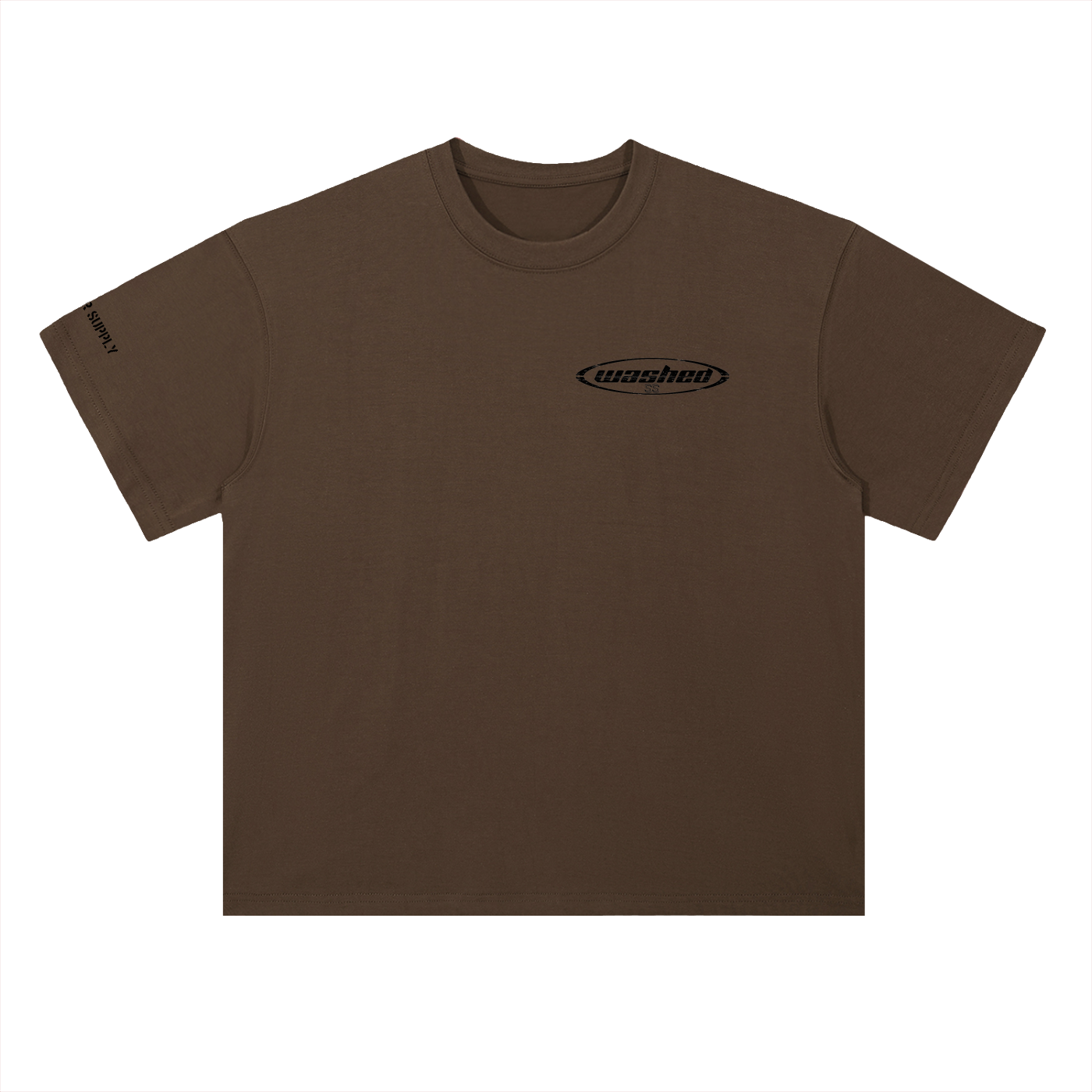 Heavyweight Drop Shoulder Cotton T-Shirt