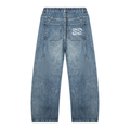 Washed Barrel Jeans