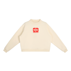 Stacy's Mock-Neck Crew Sweatshirt