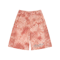 Washed Plaid Shorts