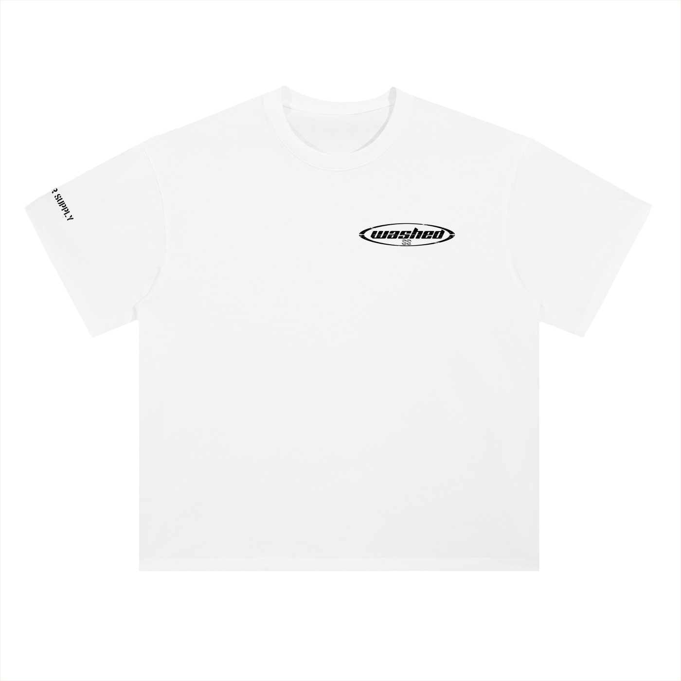 Heavyweight Drop Shoulder Cotton T-Shirt