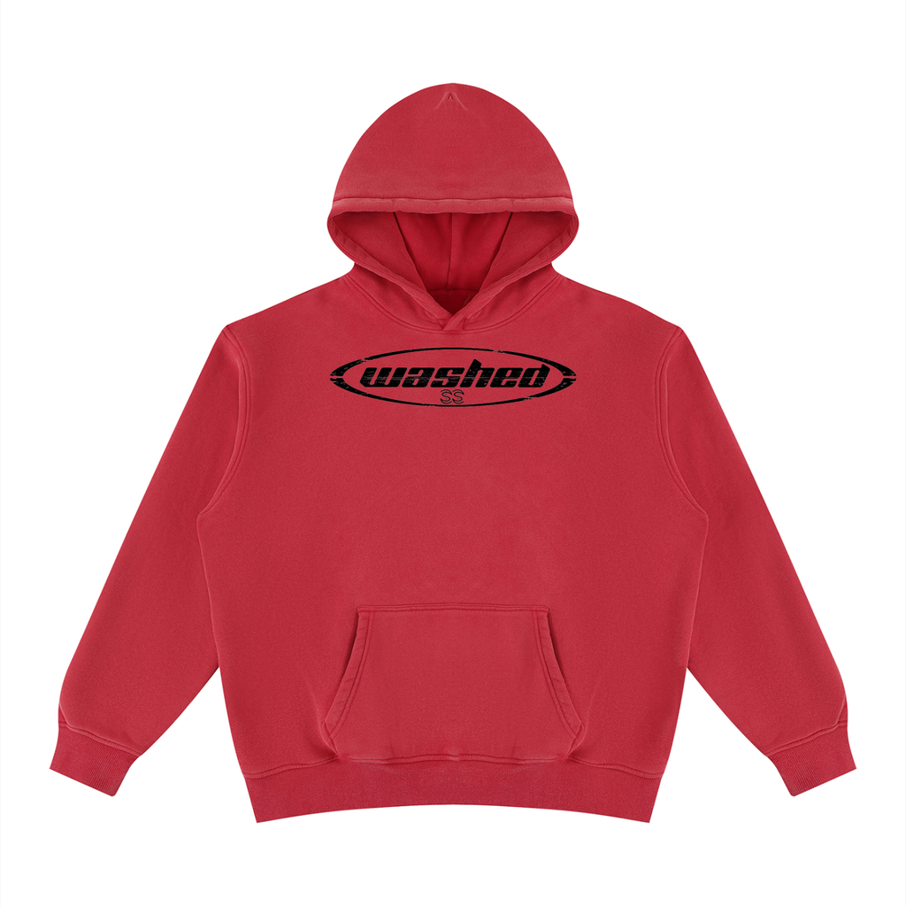 Unisex Vintage Wash Fleece Hoodie