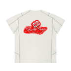 Unisex Contrast Stitch  Regular Fit T-Shirt
