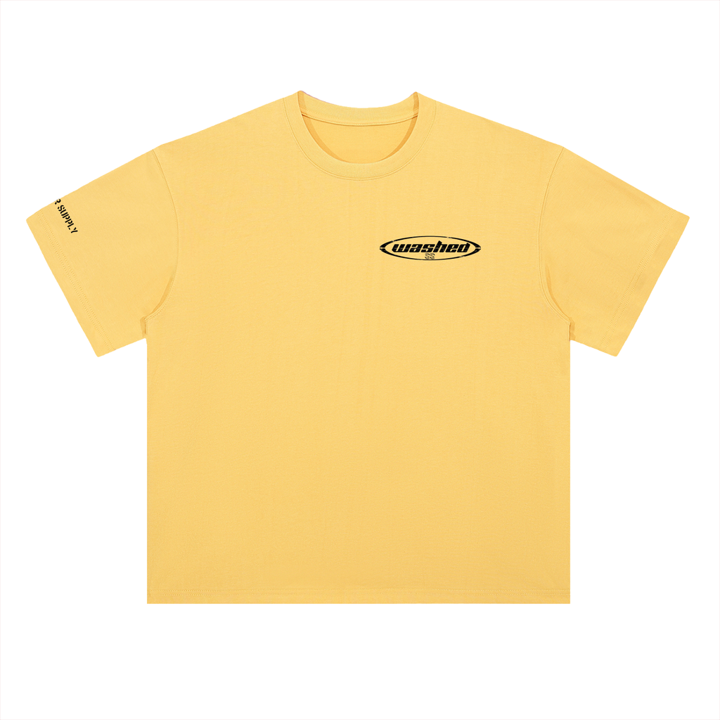 Heavyweight Drop Shoulder Cotton T-Shirt