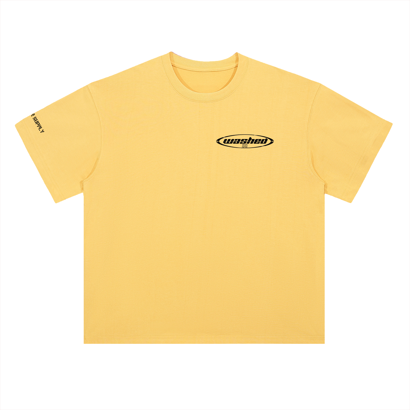 Heavyweight Drop Shoulder Cotton T-Shirt