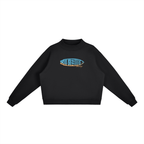 Boardle Mock-Neck Crew Sweatshirt