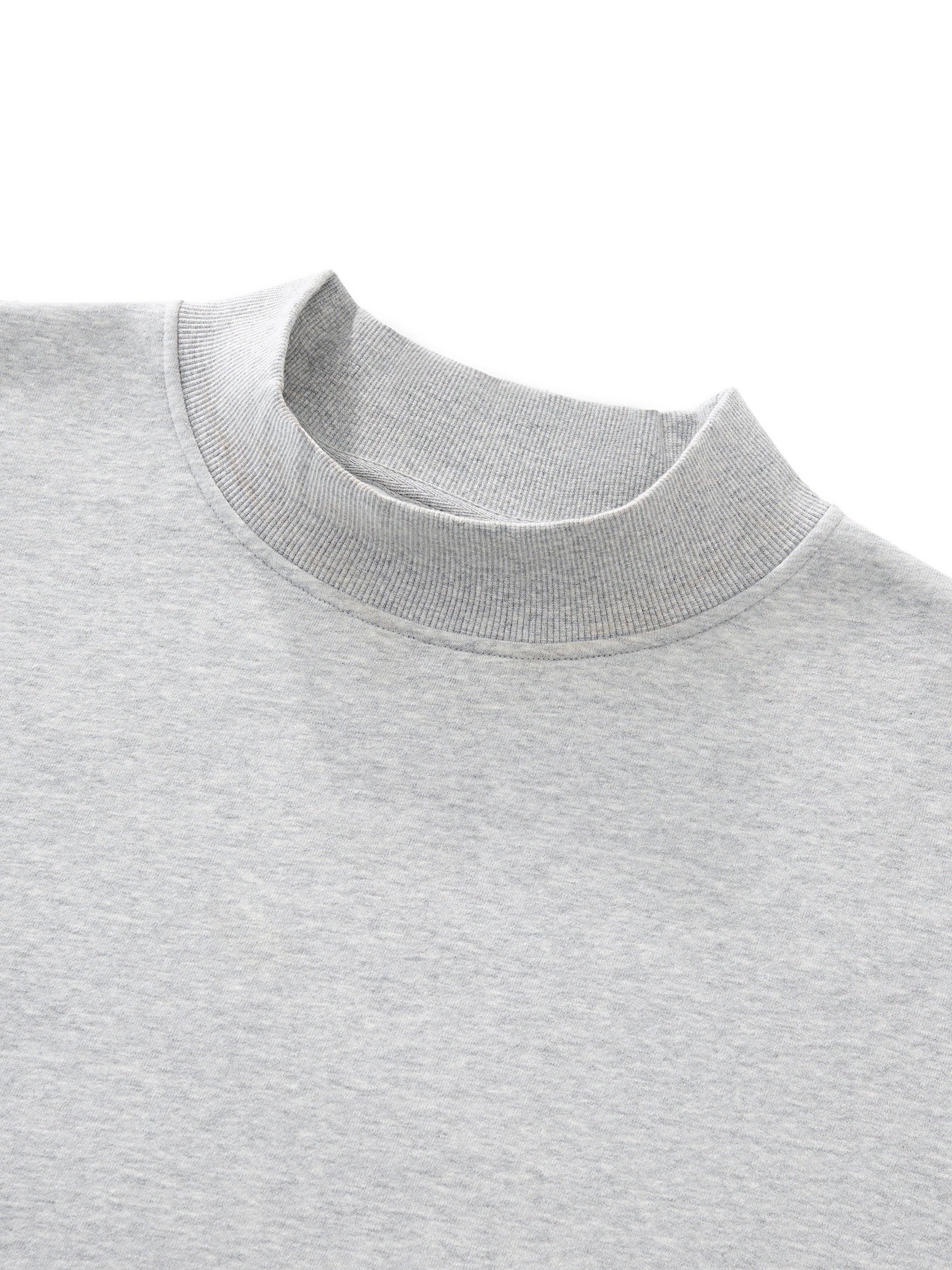 Boardle Mock-Neck Crew Sweatshirt