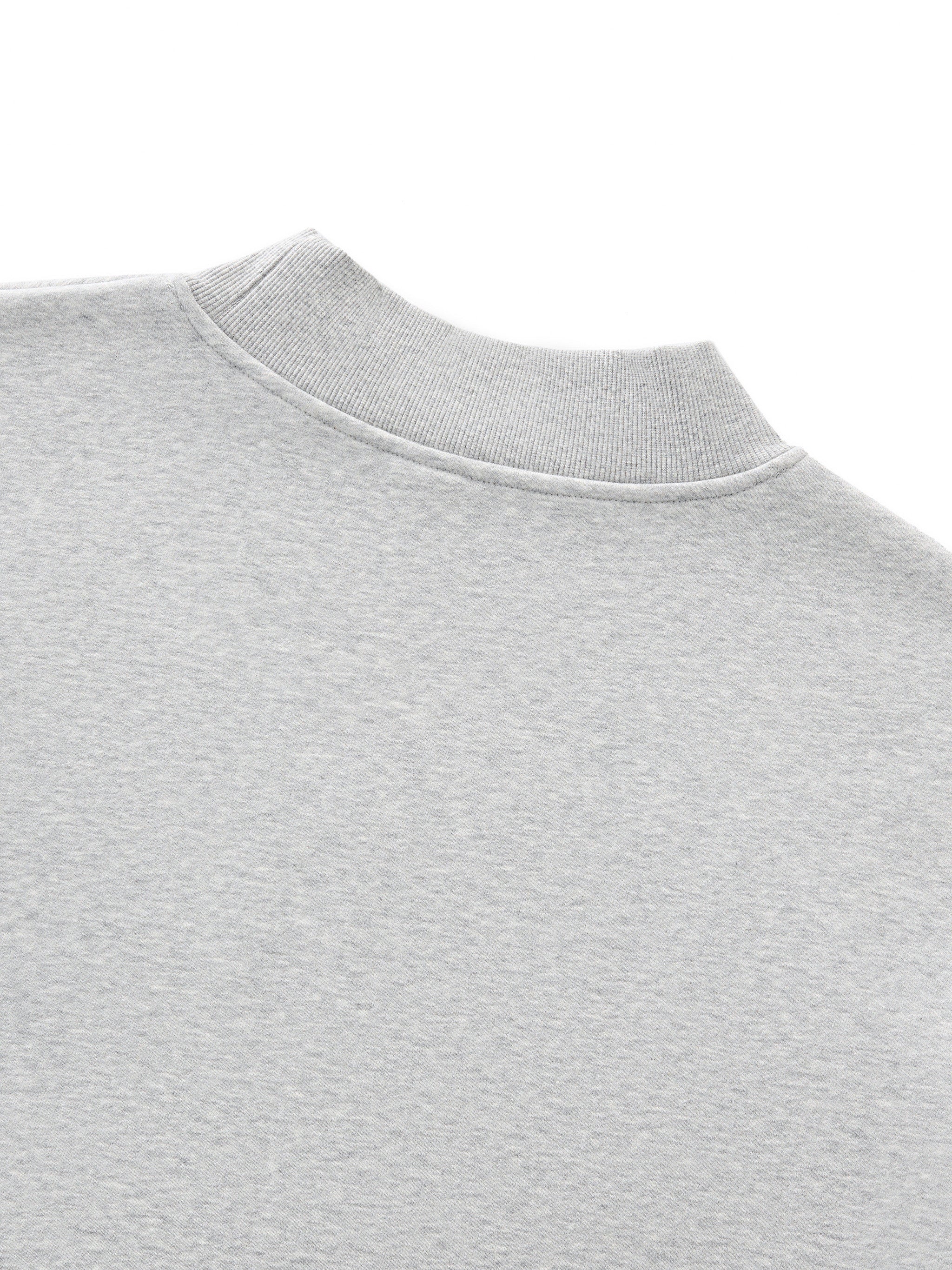 Boardle Mock-Neck Crew Sweatshirt